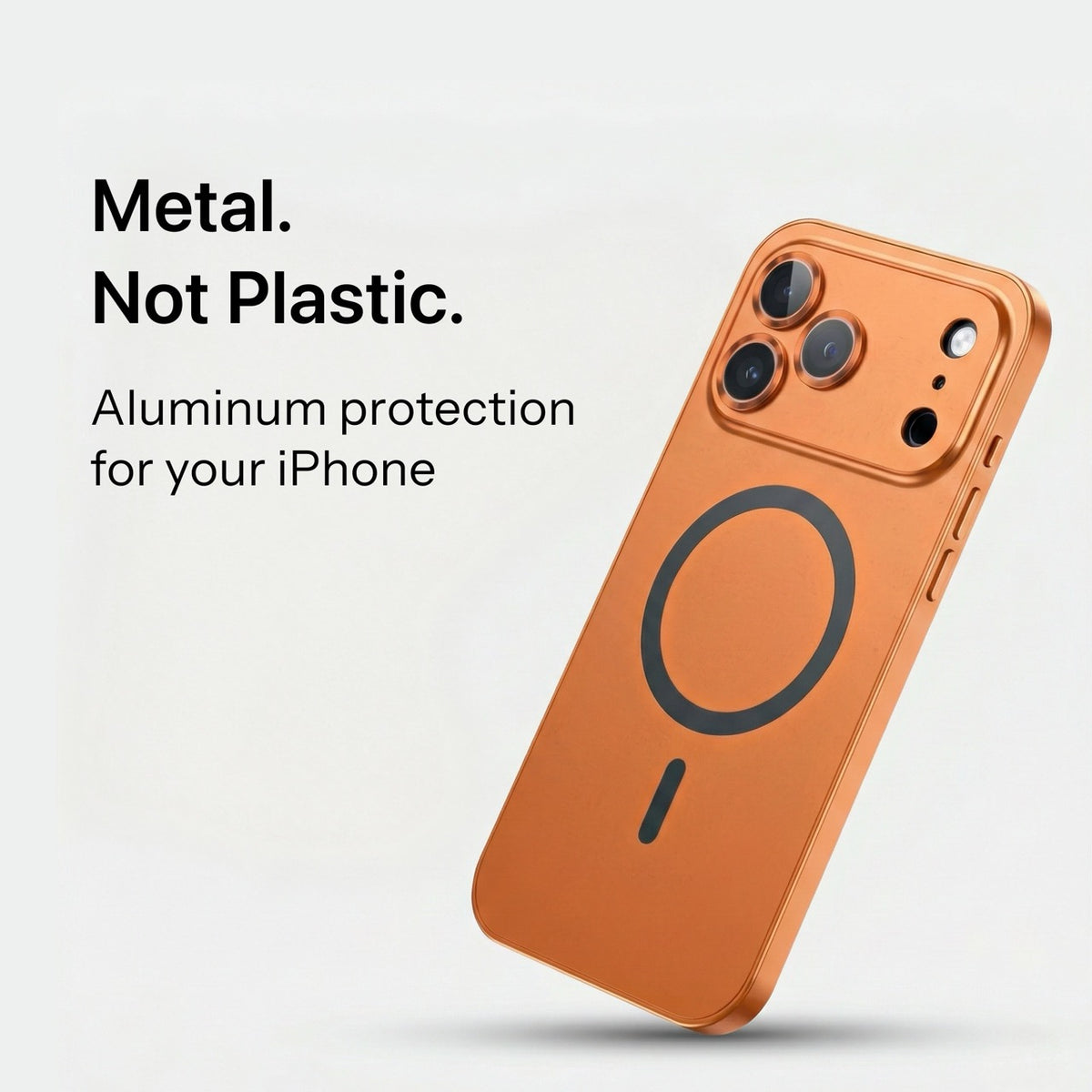 iPhone Metal Case with Camera Guard