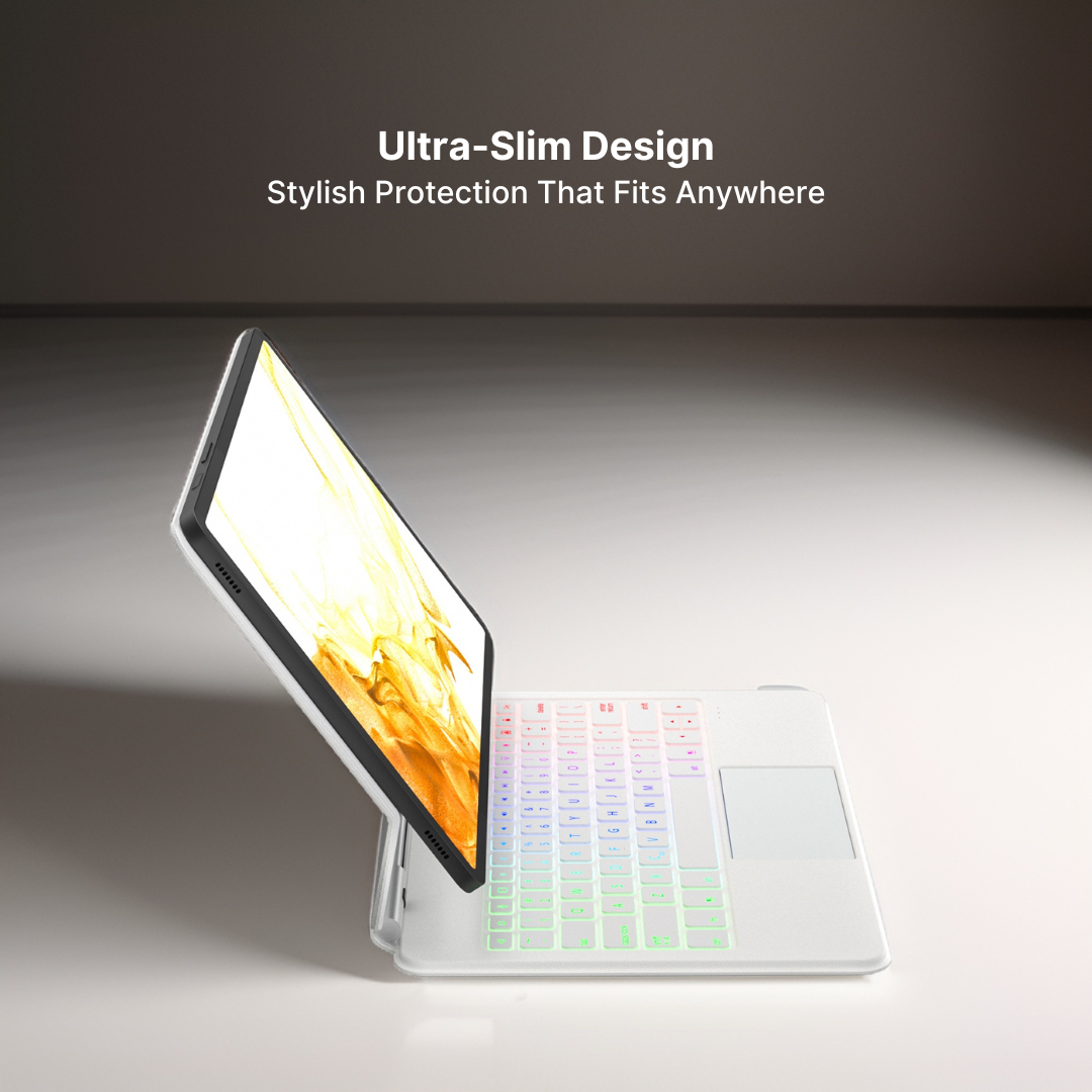 Astro - Wireless Keyboard Case with TouchPad for Samsung Tab 12.4" & 11"