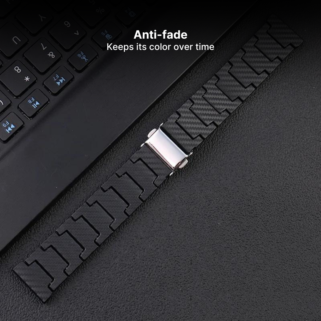 Carbon Fiber Finish Strap for Galaxy Watch