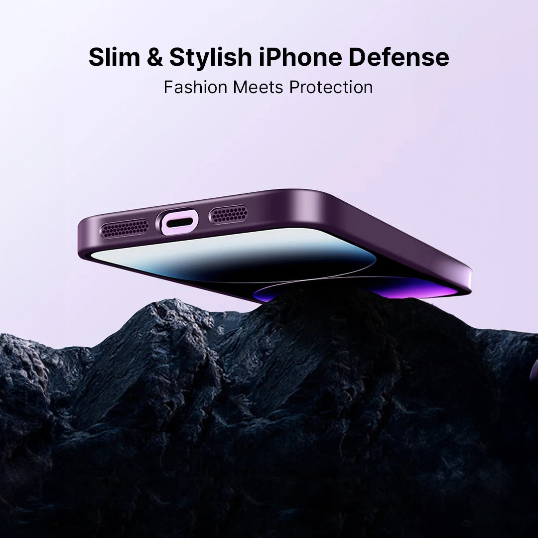 Kickstand Grip Matte iPhone Case