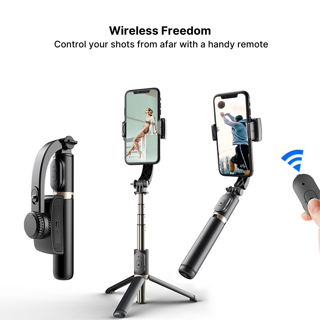 Wireless Bluetooth Selfie Stick Tripod for Creators