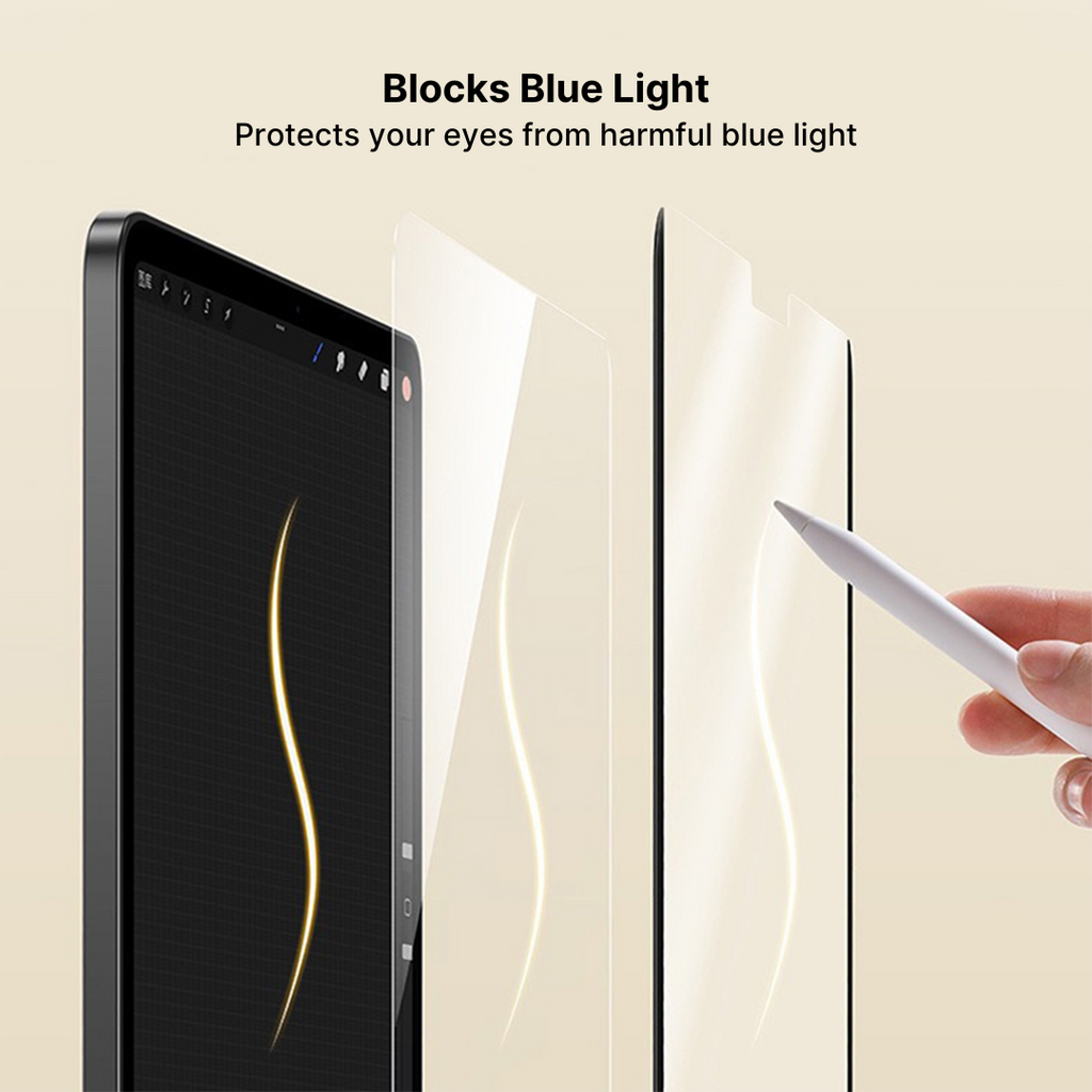 Blue Light Blocking Screen Protector for iPad