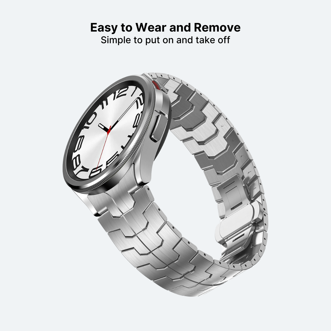 Butterfly Clasp Metal Band for Samsung Watch