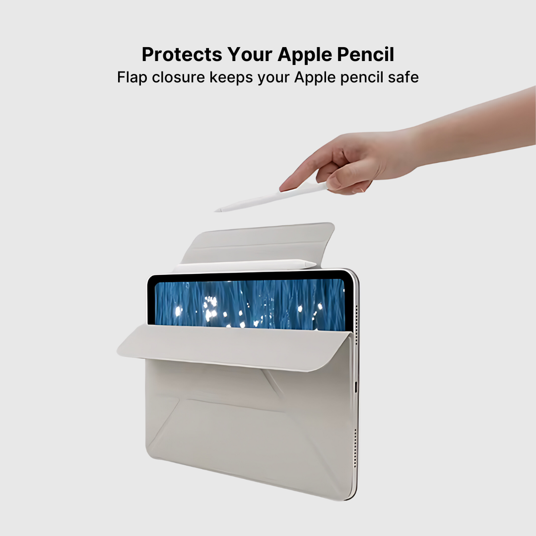 iPad Y-Folding Case with Strong Magnetic Hold