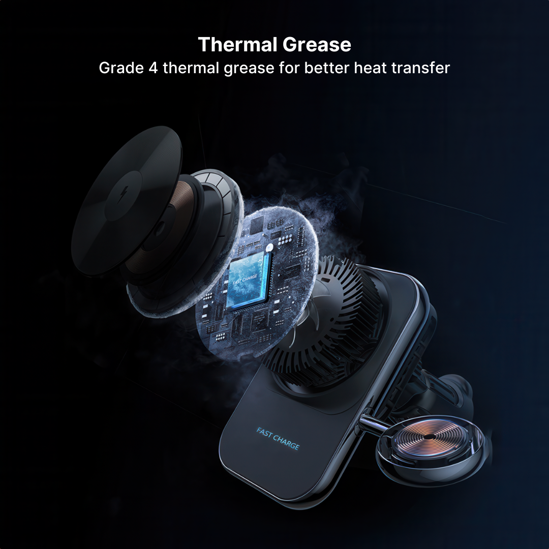 2 in 1 Phone & Apple Watch Car Charger with Ice Cooling