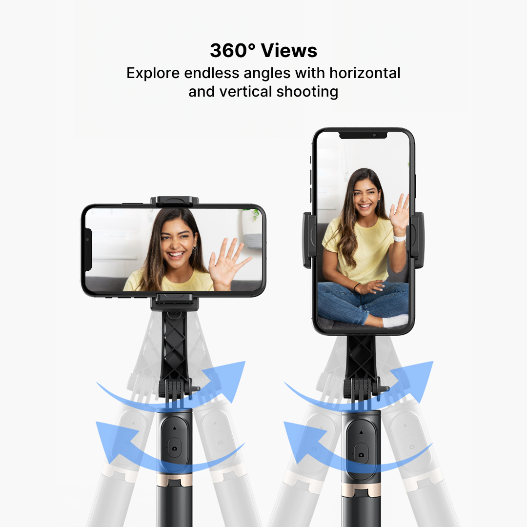 Wireless Bluetooth Selfie Stick Tripod for Creators