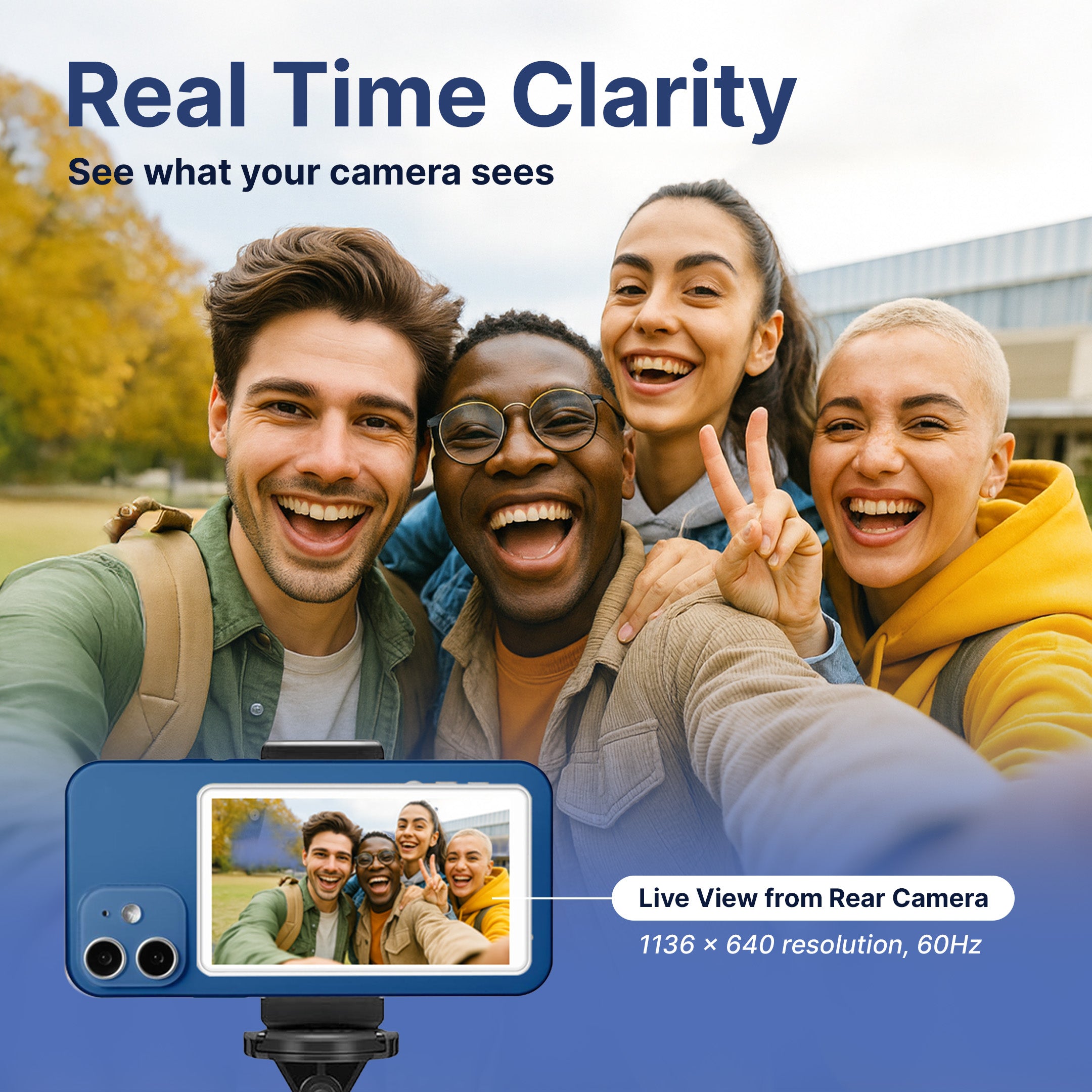 CreatorCam Wireless Magnetic Selfie Screen