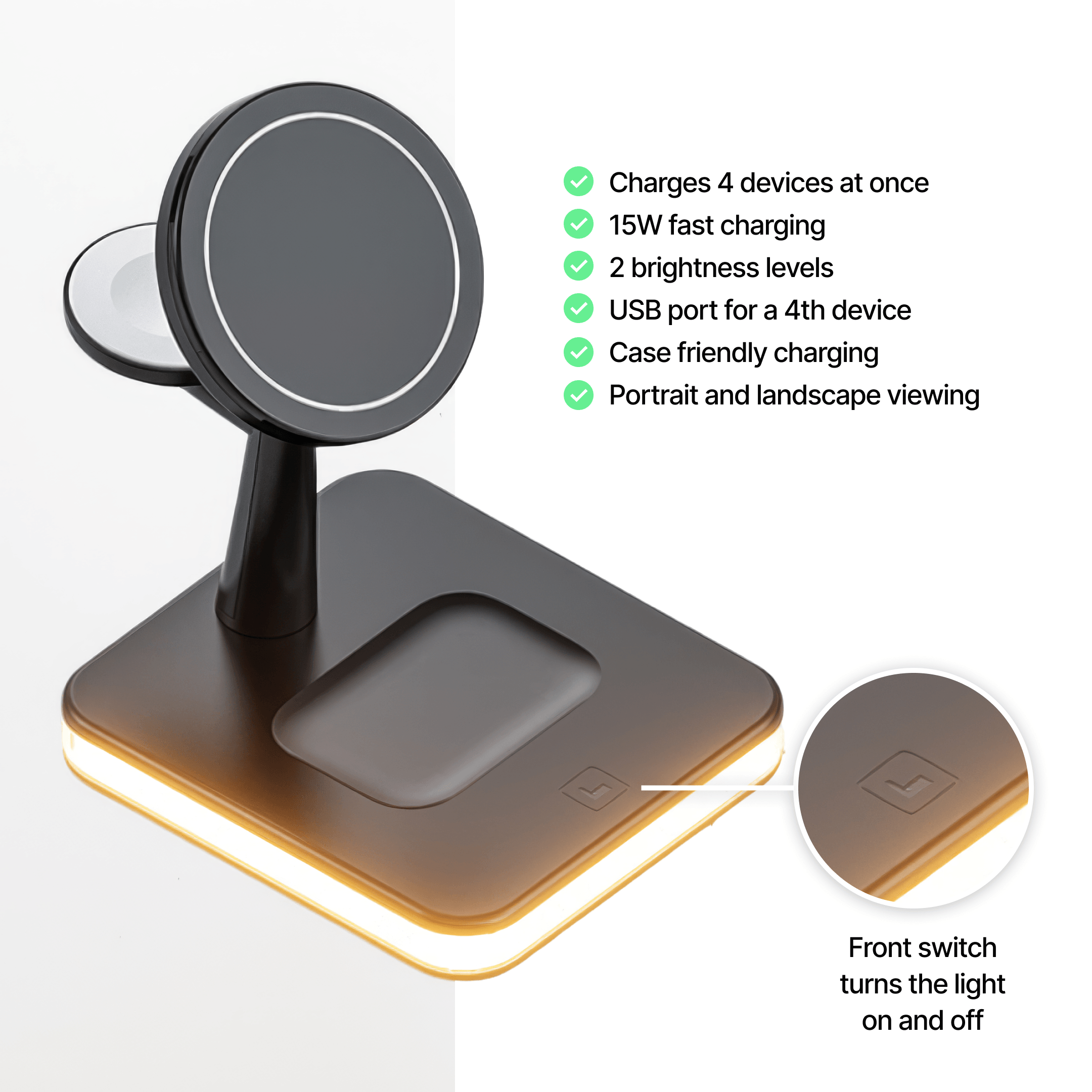 Ultra 4 in 1 MagSafe Charging Station