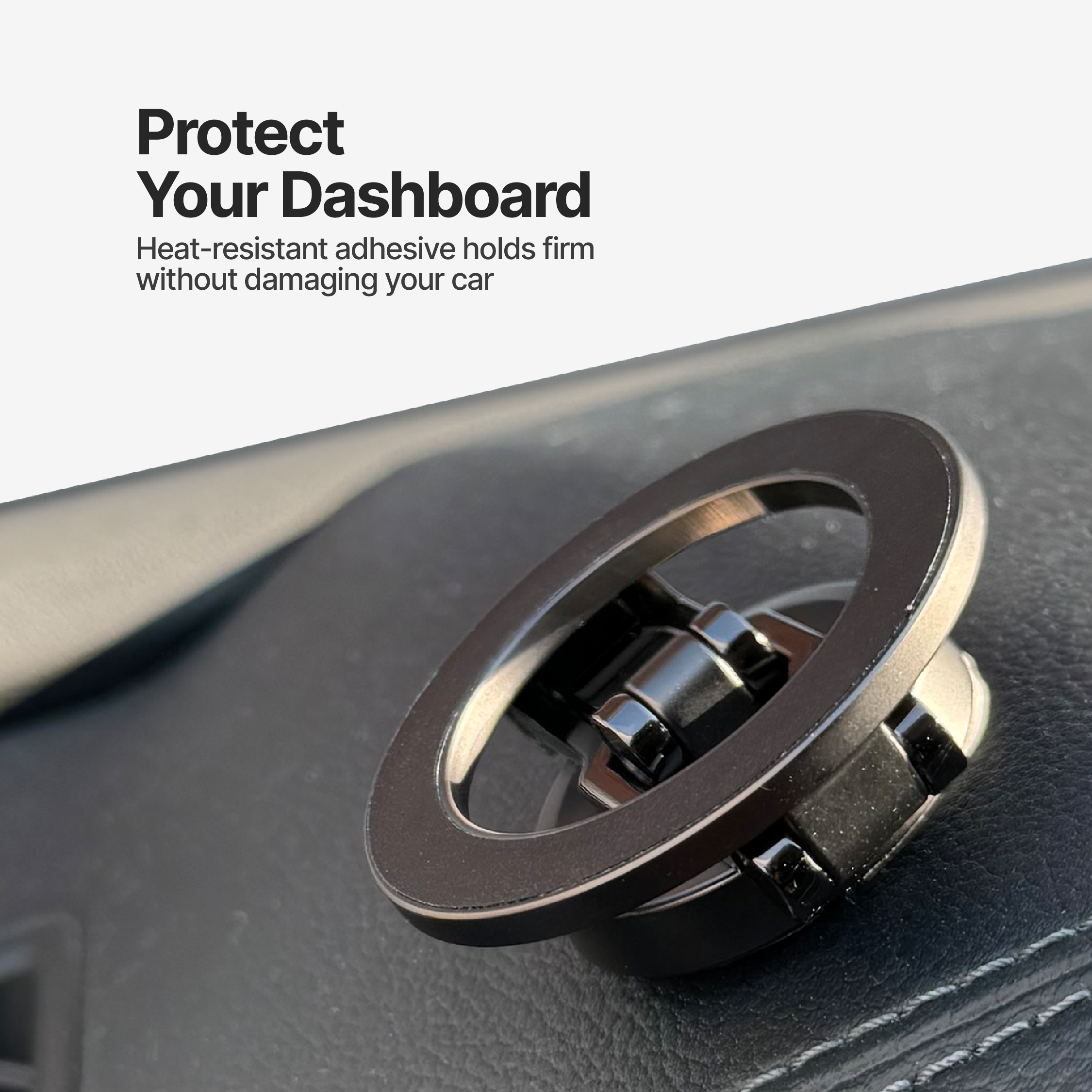 DashGrip Magnetic Car Phone Holder with Adjustable Stand