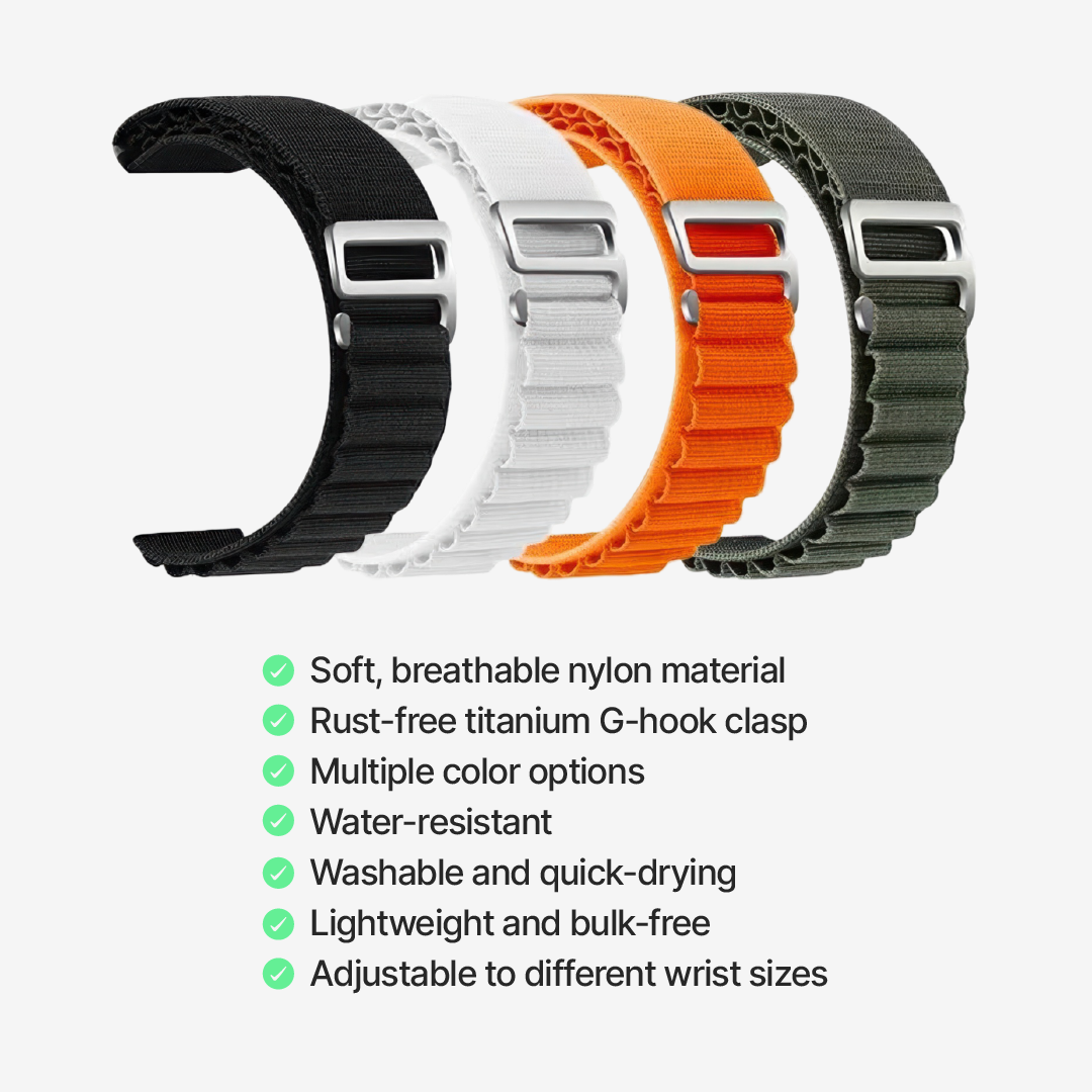 Evo Nylon Loop Apple Watch Band