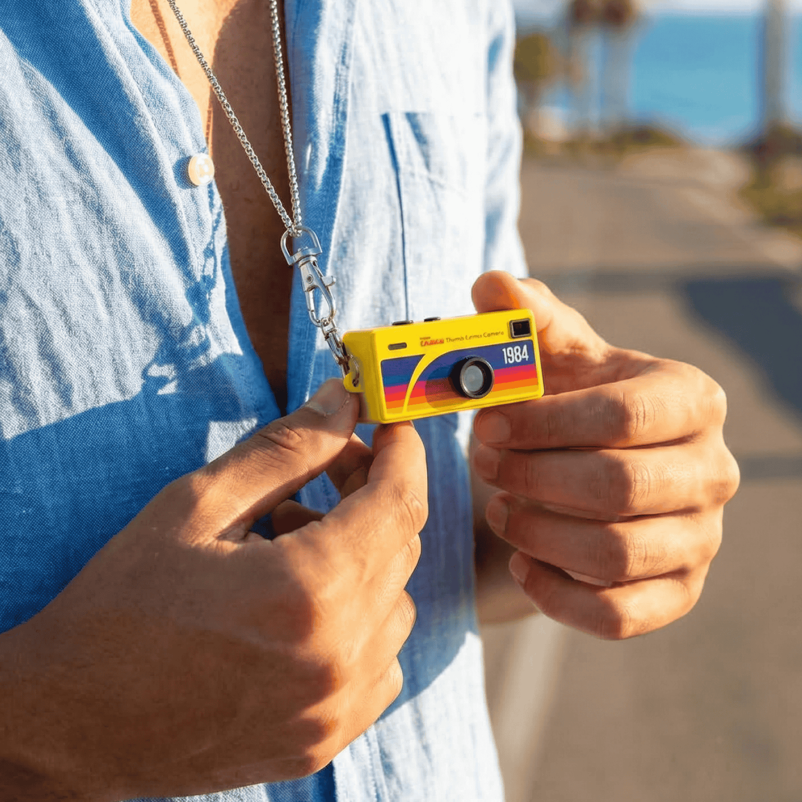 PocketPik Retro Keychain Camera