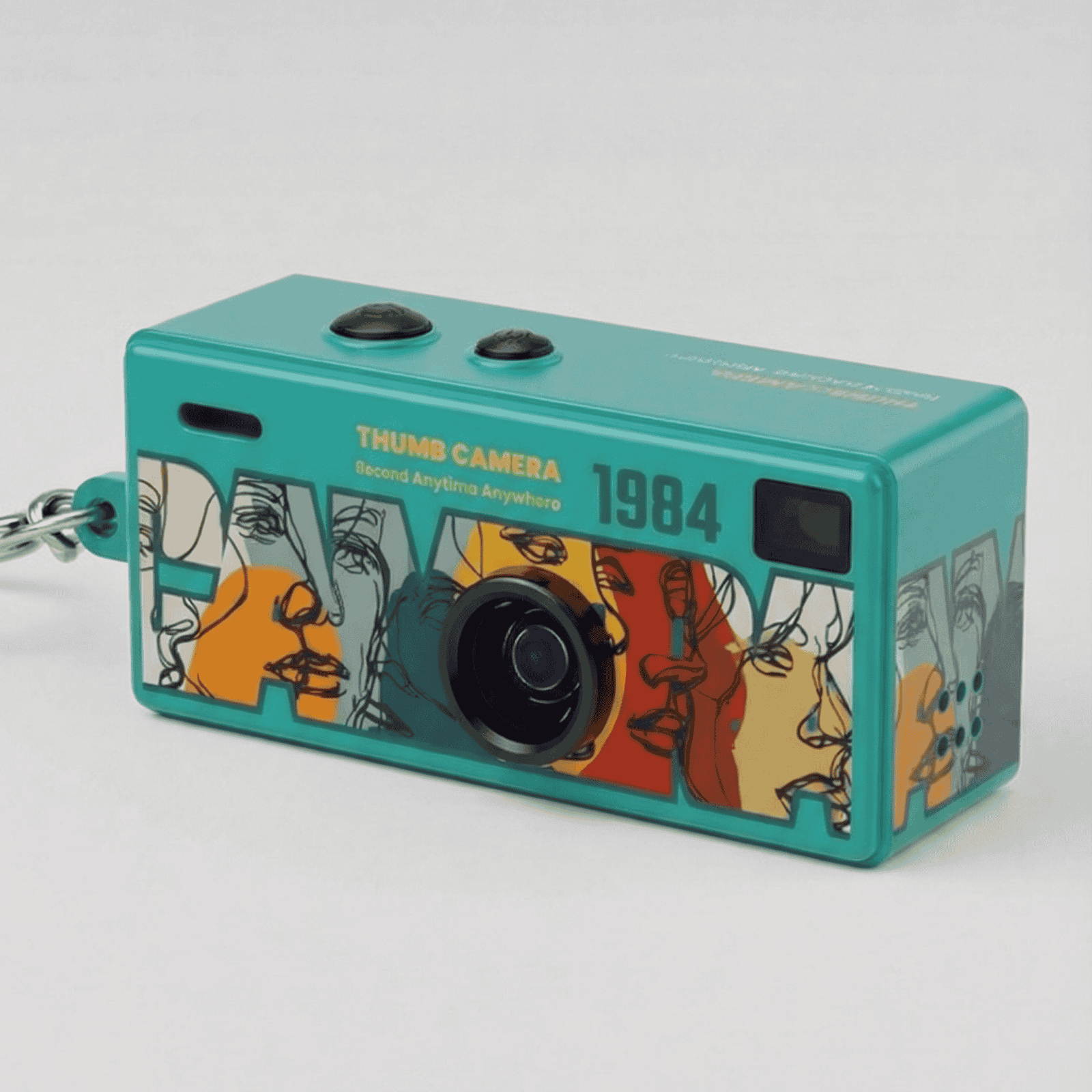 PocketPik Retro Keychain Camera