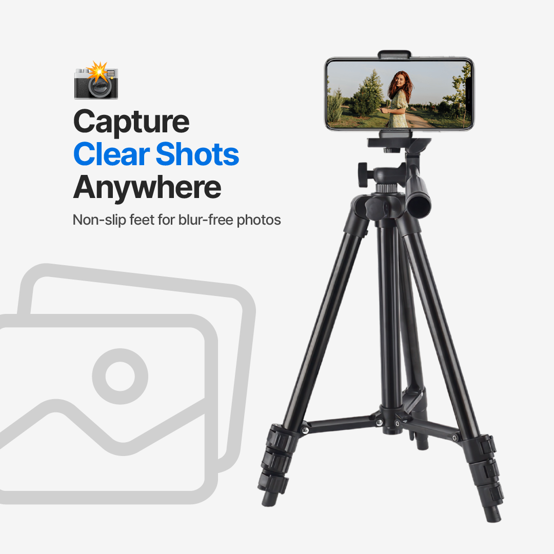QuickSnap Camera and Smartphone Tripod