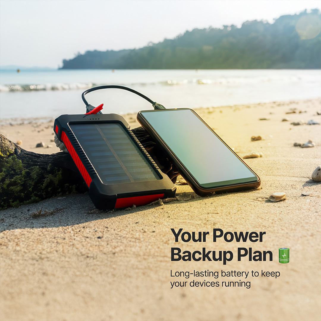 SolaBank Wireless Charging Powerbank 10000mAh