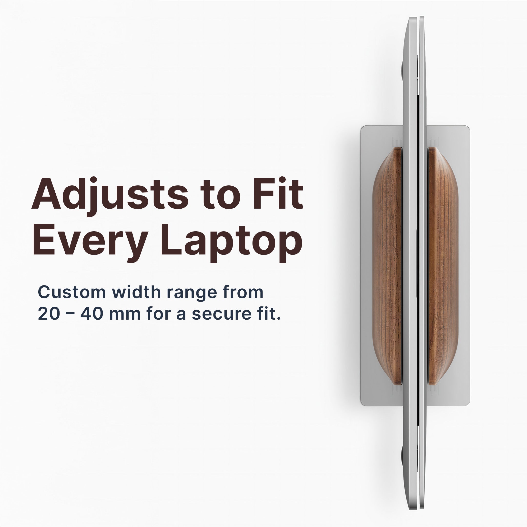 Wooden Vertical Laptop Holder