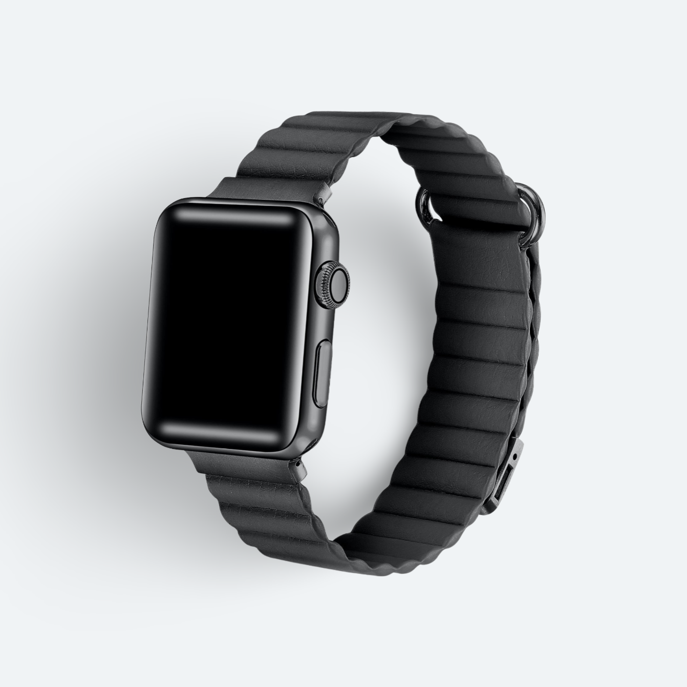 Magnetic Leather Apple Watch Strap